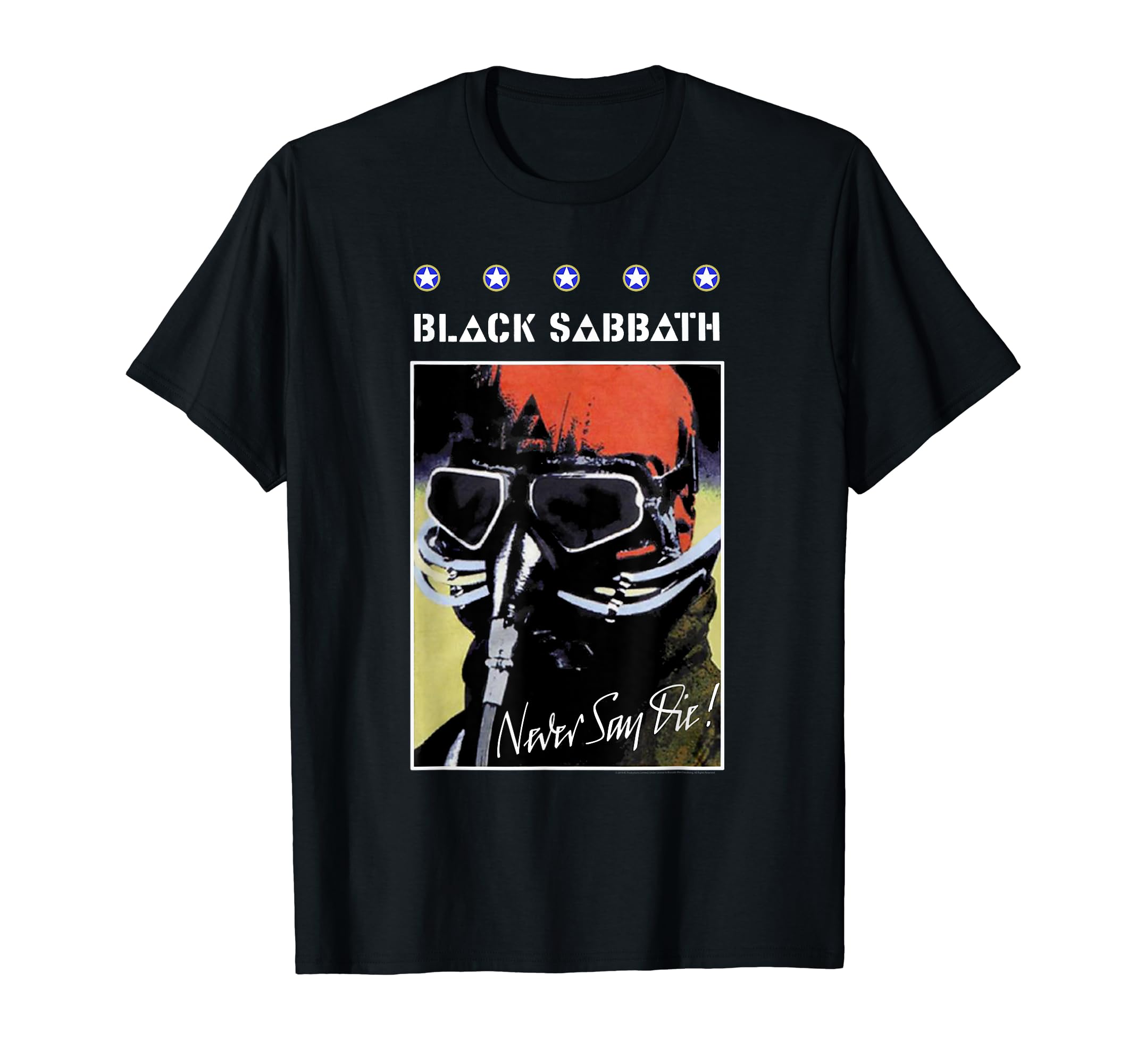 Amazon | Black Sabbath 公式 Never Say Die ポスター Tシャツ